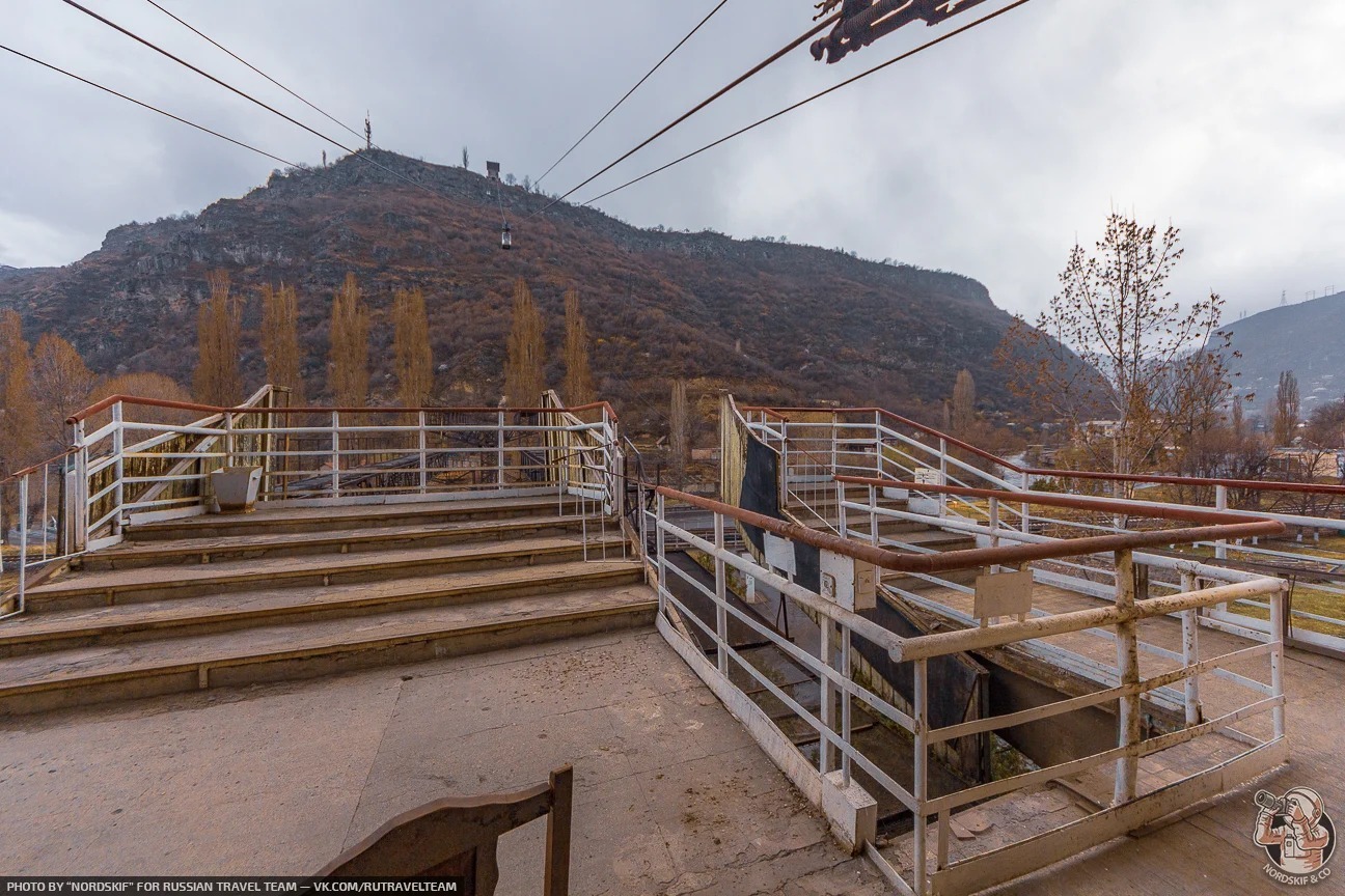 Abandoned cable car station in the mountains of Transcaucasia - My, Urbex Armenia, Armenia, Longpost