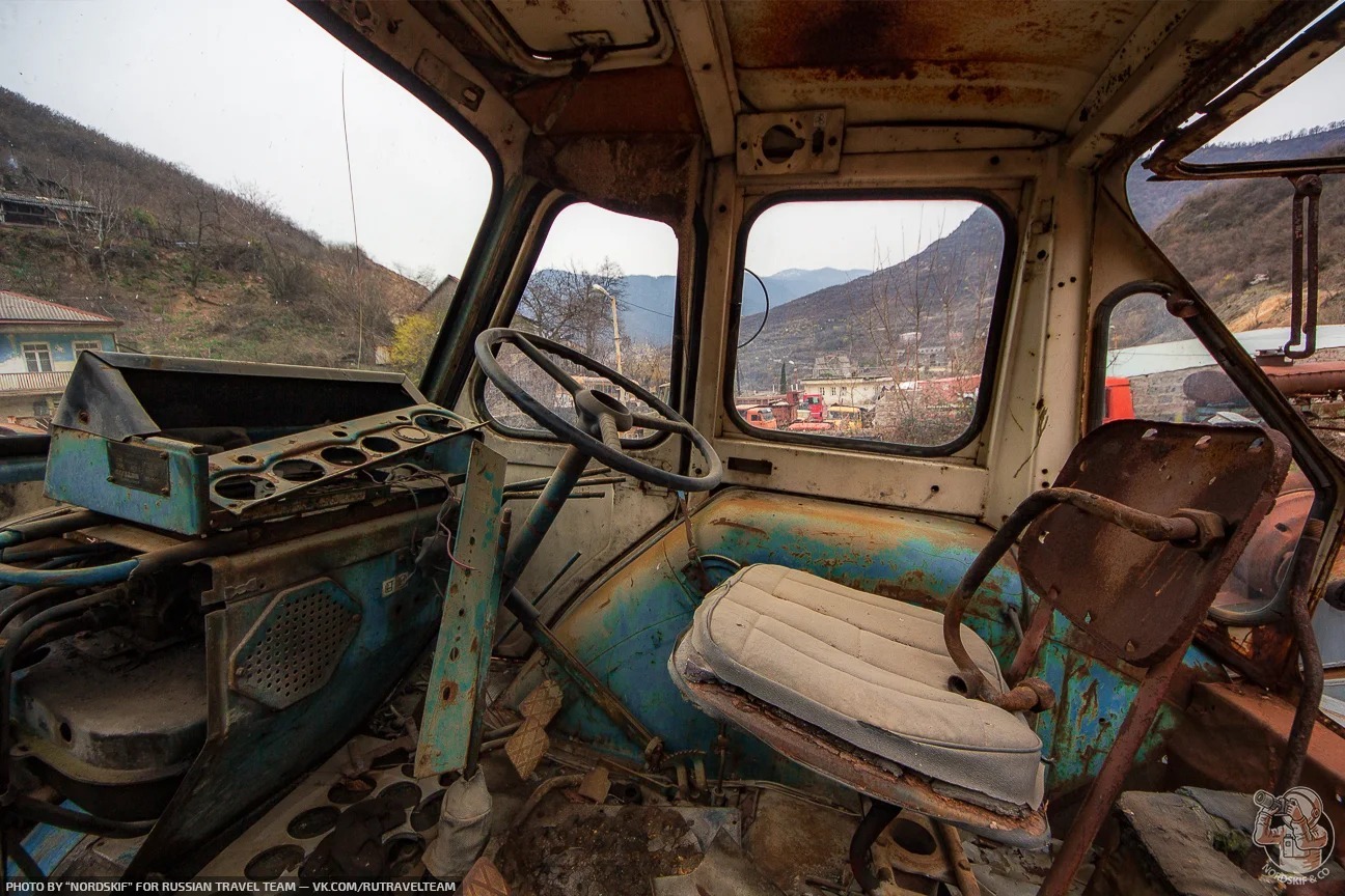 Cemetery of Equipment Just textured rusty equipment in the mountains of Transcaucasia - My, Urbex Armenia, Abandoned, Cemetery of Machinery, Urbanphoto, Longpost