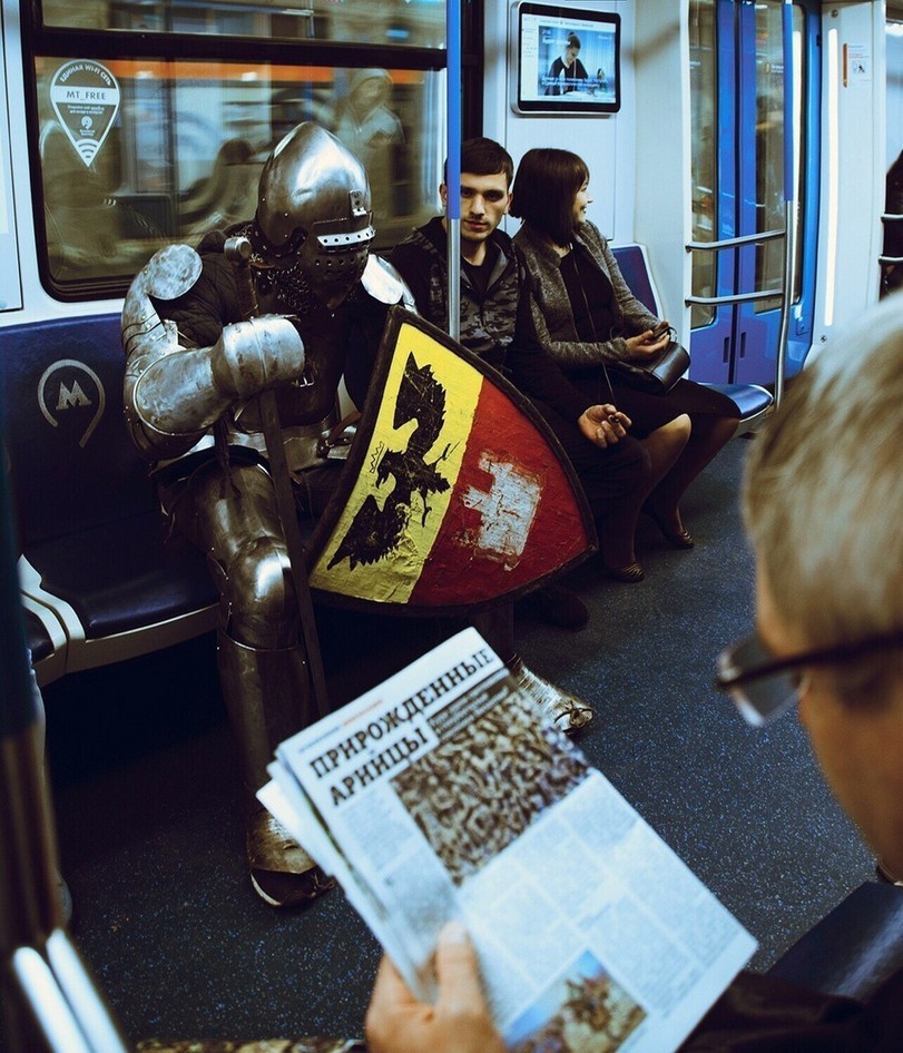 Next station - JERUSALEM!! - Metro, Deus Vult, Newspapers, Aryans