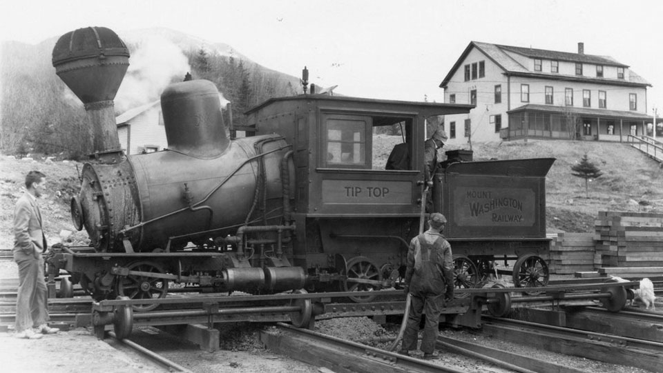 The first cog mountain railway. - Railway, Gear rail, USA, Longpost, Video