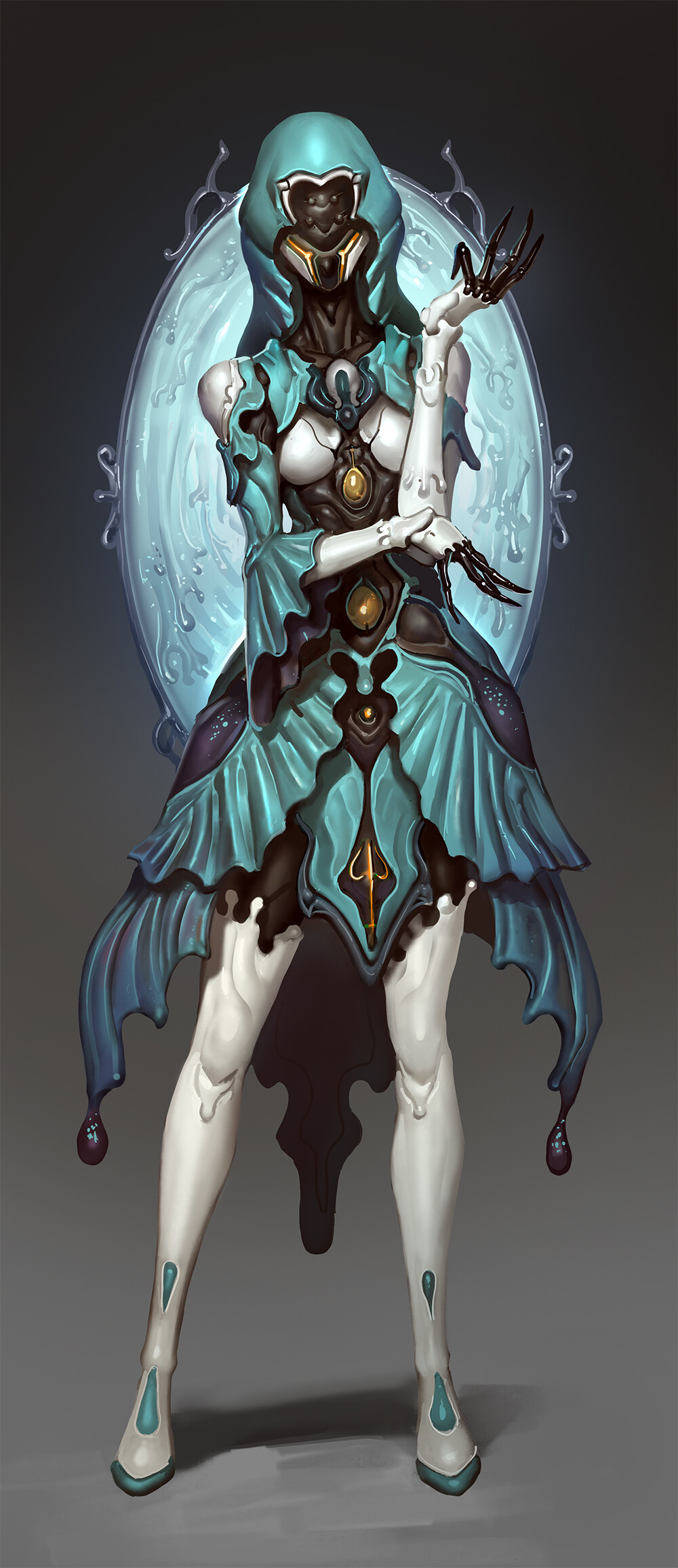 Magical Girl Warframe Fanart (part2) - Matias Tapia, Warframe, Игры, Арт, Длиннопост