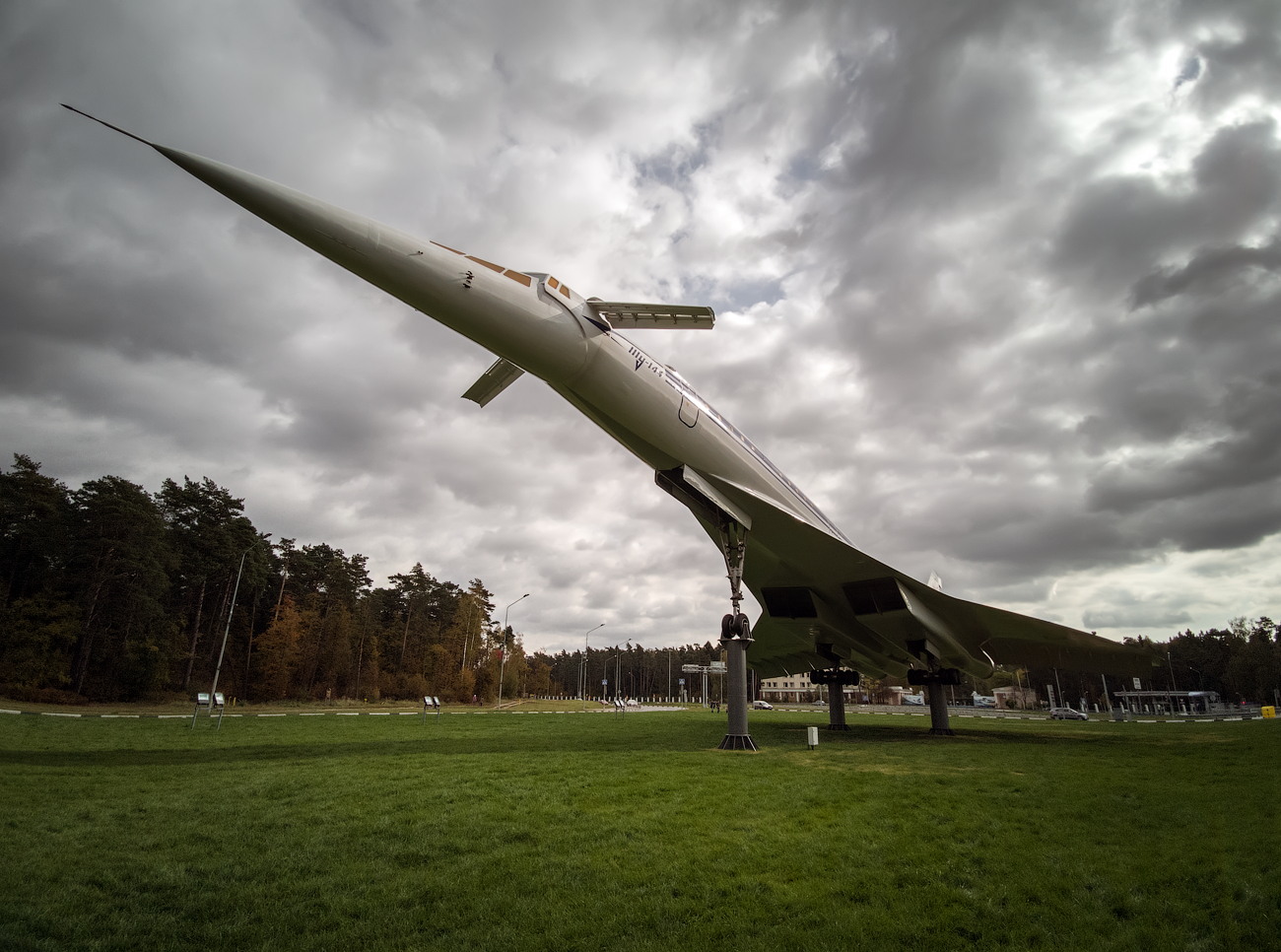 Monument aircraft Tu-144D USSR-77114 - My, Airplane, The photo, Monument, Tu-144, Tu-144d, Aviation, Longpost