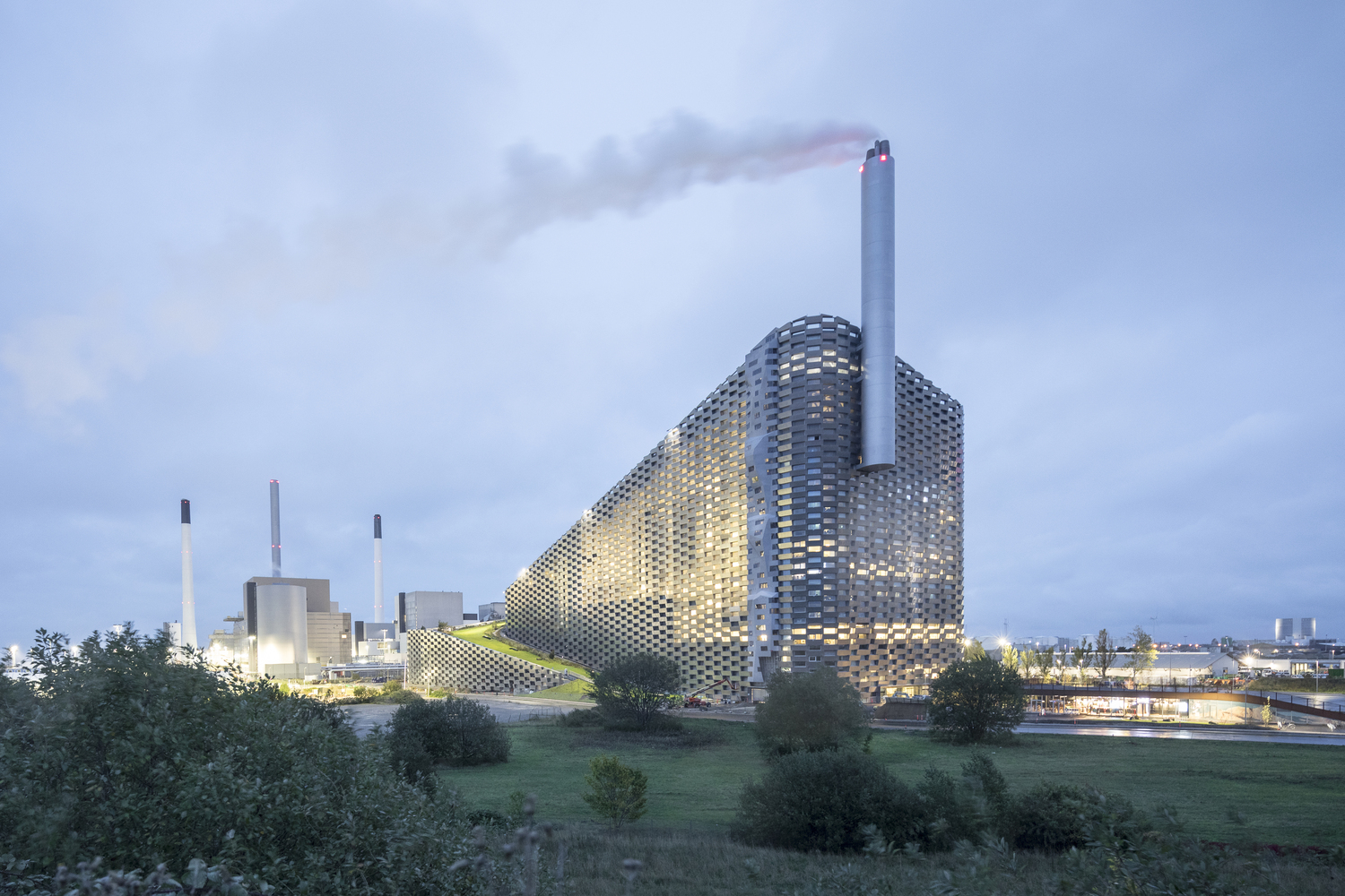 Waste incineration plant in Copenhagen. - Copenhagen, Ecology, Waste recycling, Longpost