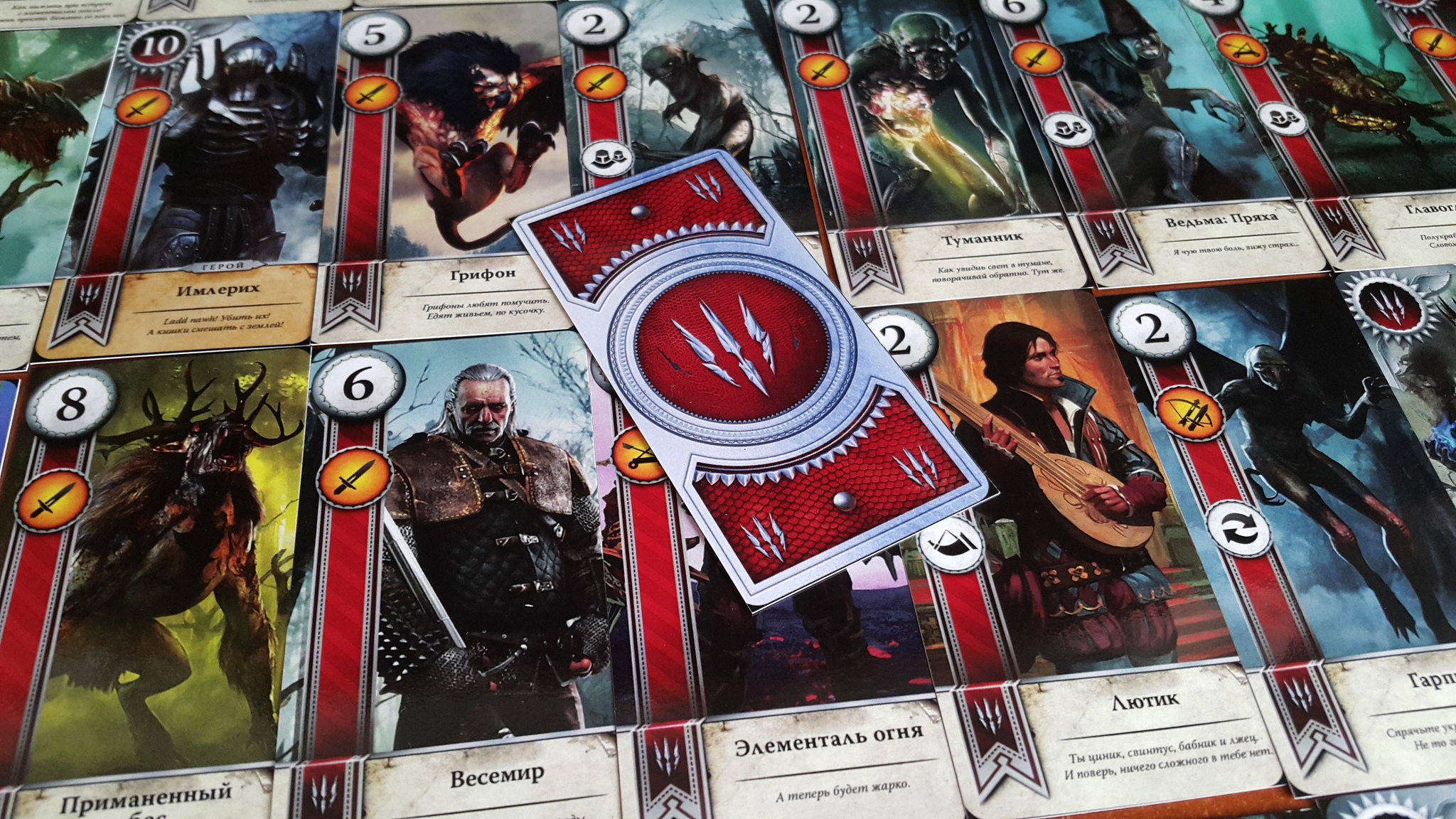 Gwent with your own hands. - My, Witcher, Gwent, Board games, With your own hands, Longpost