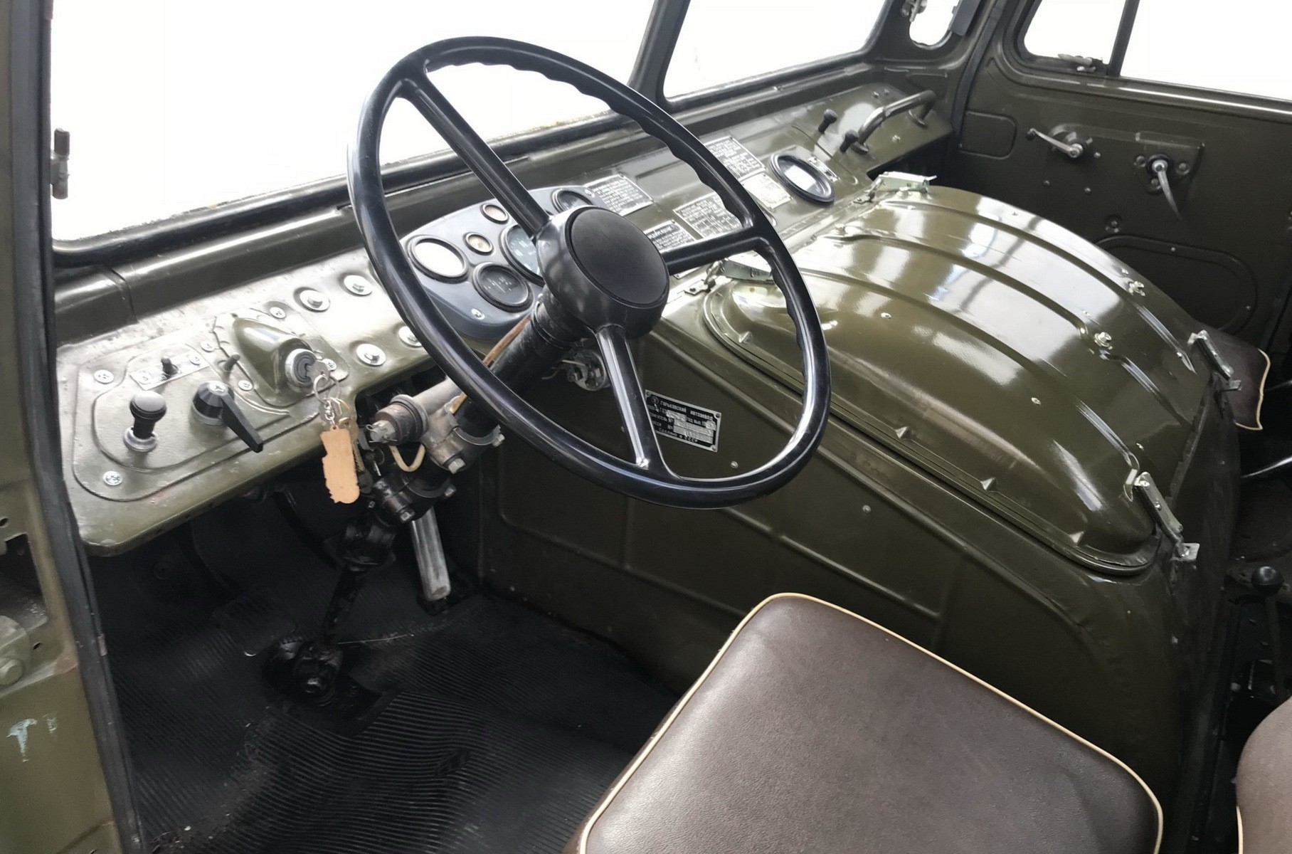 GAZ-66 from military conservation sold at auction in the USA - Gas, Auto, Truck, Longpost