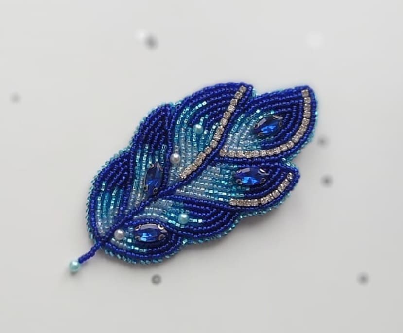 Handmade brooches - My, Beads, Handmade, Brooch, Needlework without process, Beadwork, Decoration, Longpost