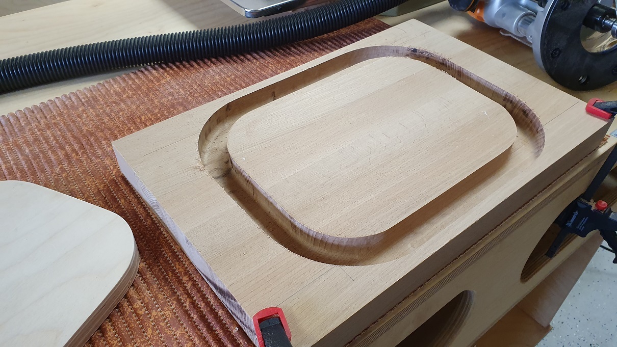 wooden tray - My, Woodworking, Woodworking, Longpost