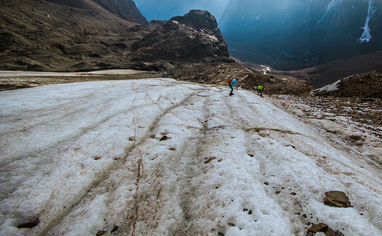 Along the Great Aktru Glacier - The mountains, Mountain Altai, Travels, Holidays in Russia, Tourism, The photo, Michael, Longpost, Altai Republic