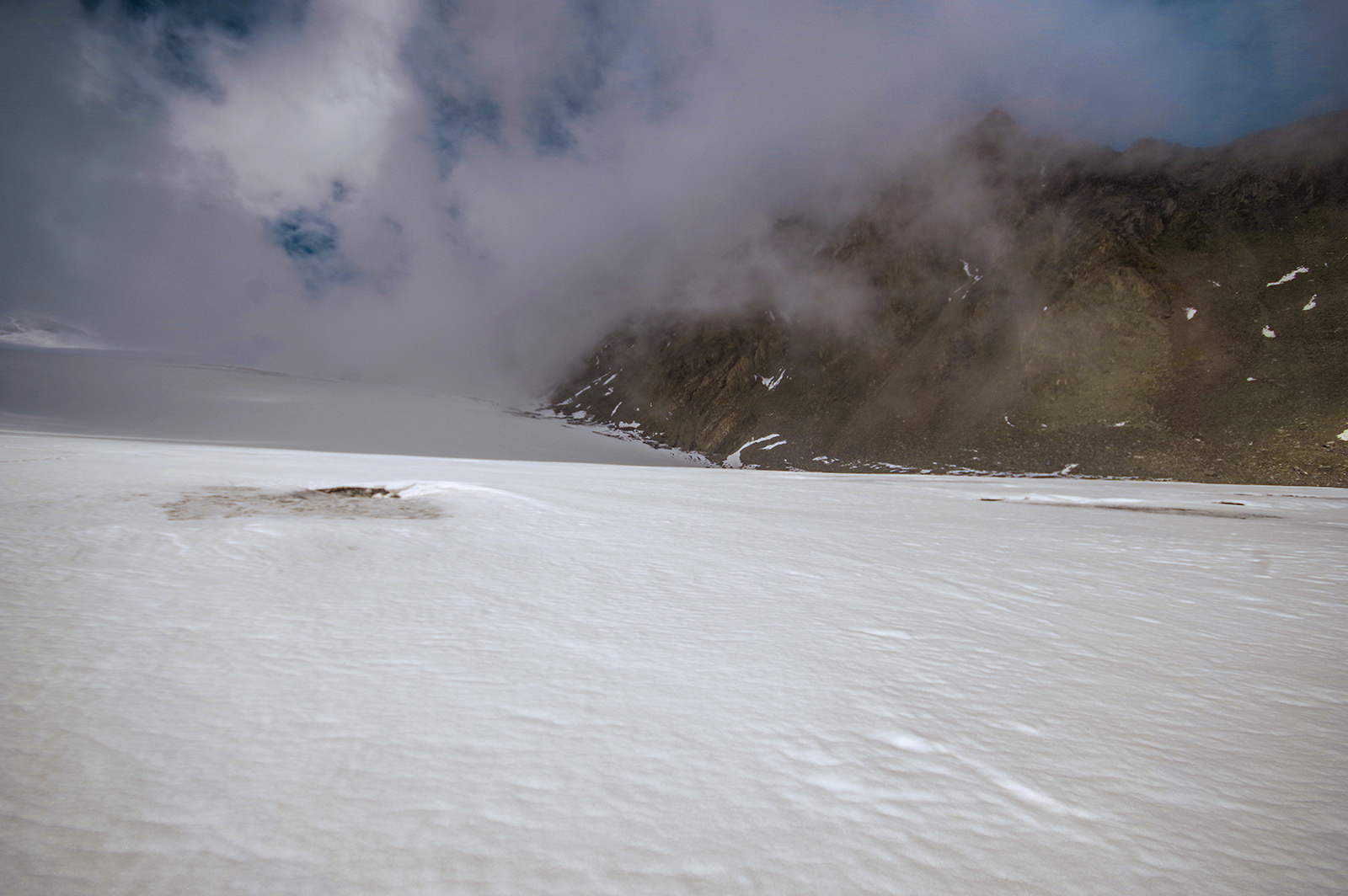 Along the Great Aktru Glacier - The mountains, Mountain Altai, Travels, Holidays in Russia, Tourism, The photo, Michael, Longpost, Altai Republic