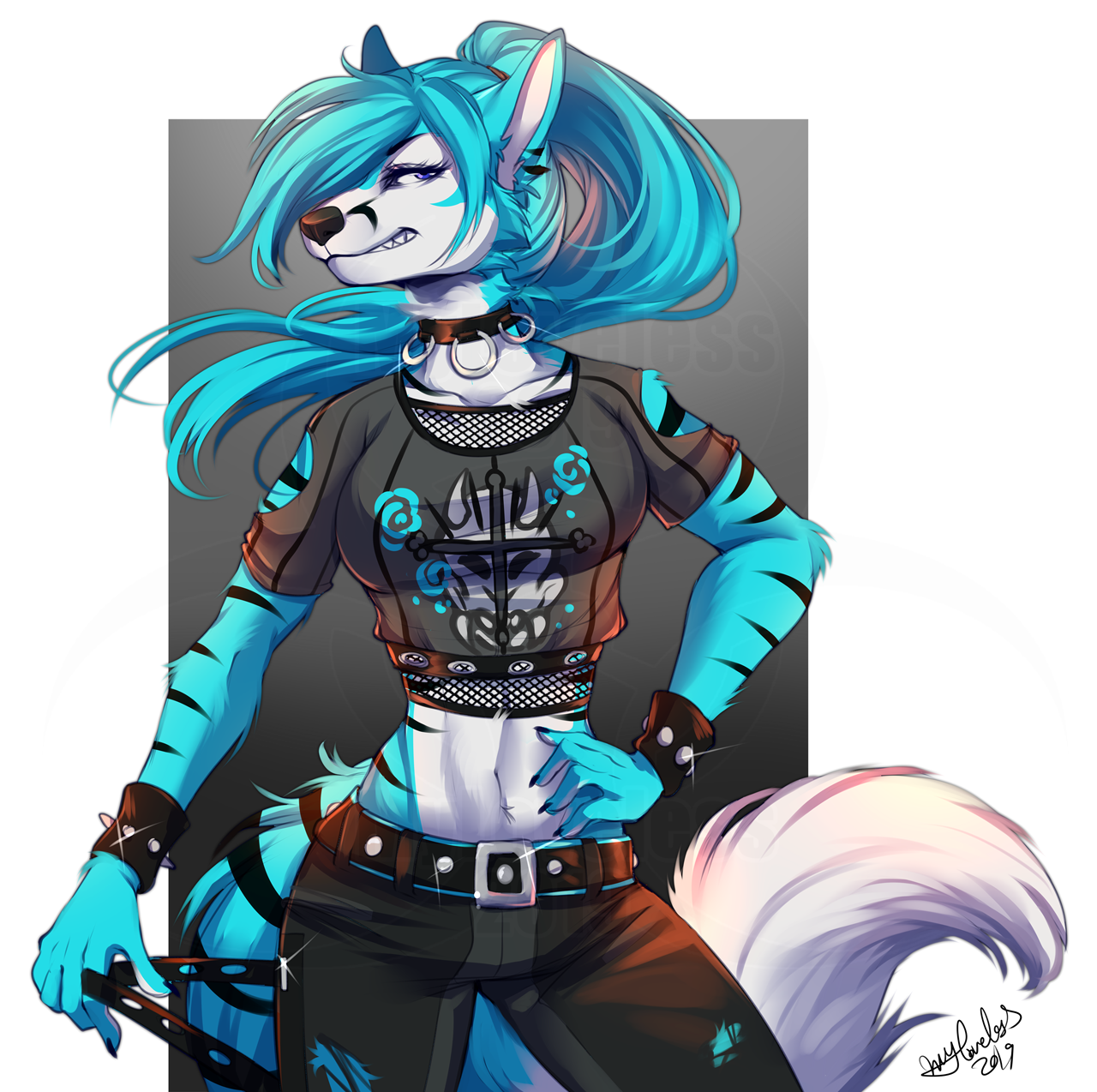 Punk! - Myloveless, Furry, Art