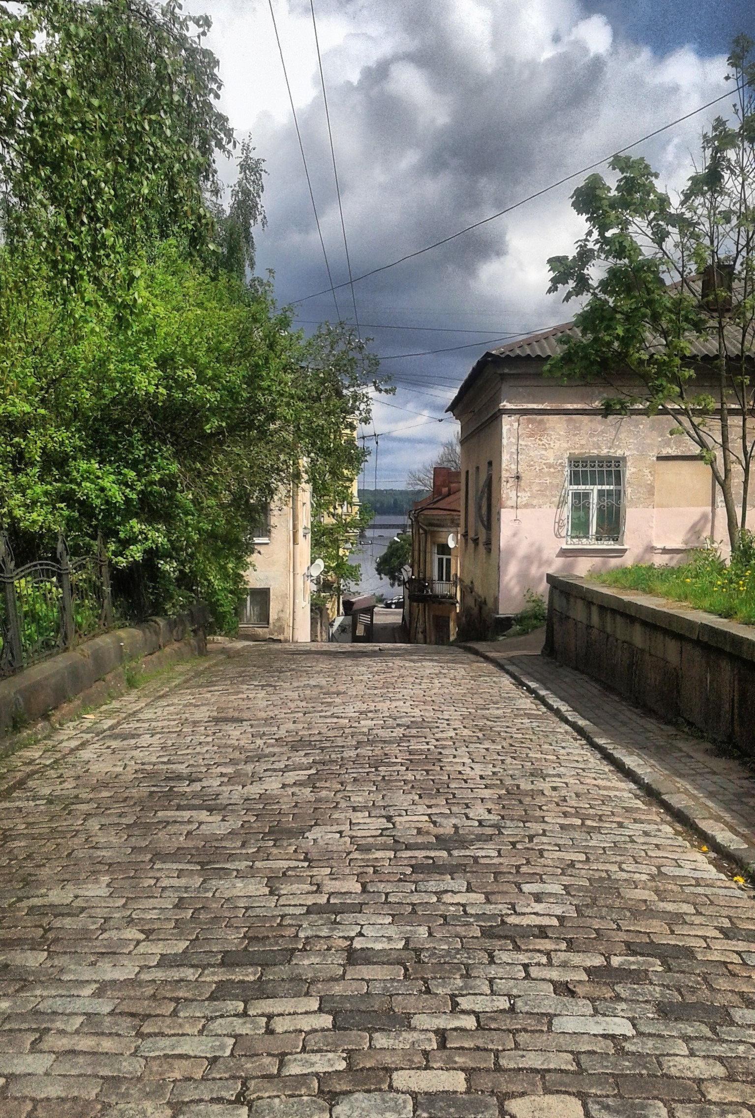 Street in Vyborg - The street, Vyborg, Russia, The photo