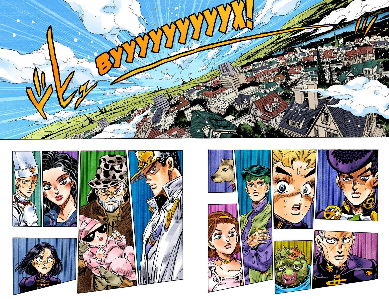 Diamond is unbreakable манга чб фото 110