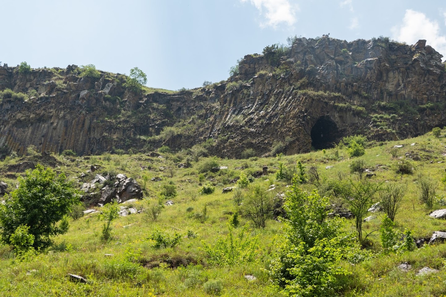 Karabakh landscapes and hot spring. - My, Travels, Nagorno-Karabakh, Armenia, Trip, The photo, Landscape, Longpost