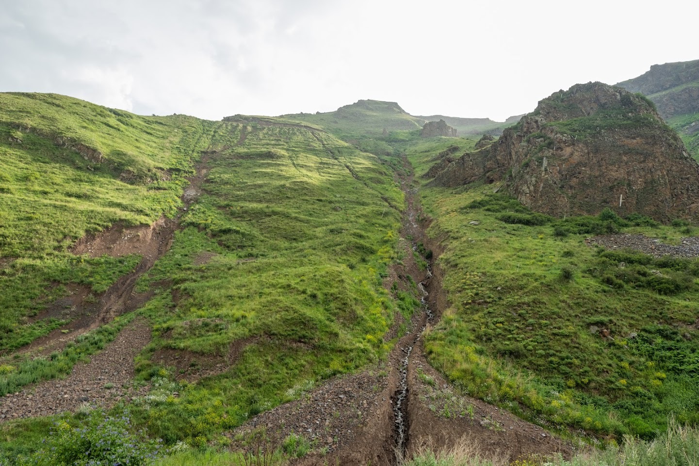 Karabakh landscapes and hot spring. - My, Travels, Nagorno-Karabakh, Armenia, Trip, The photo, Landscape, Longpost