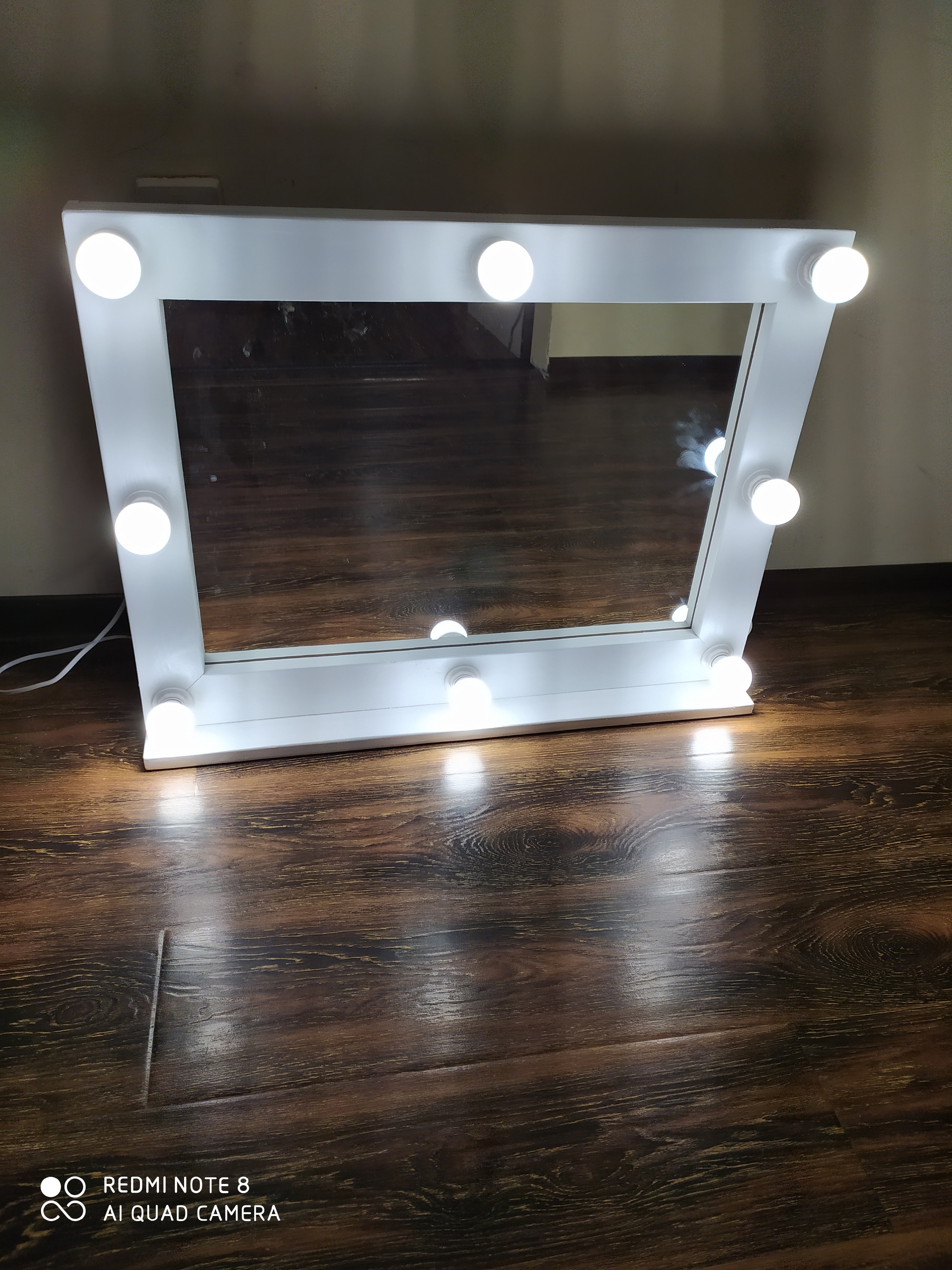 Dressing room mirror. First post. - My, Make-up mirror, With your own hands, Longpost