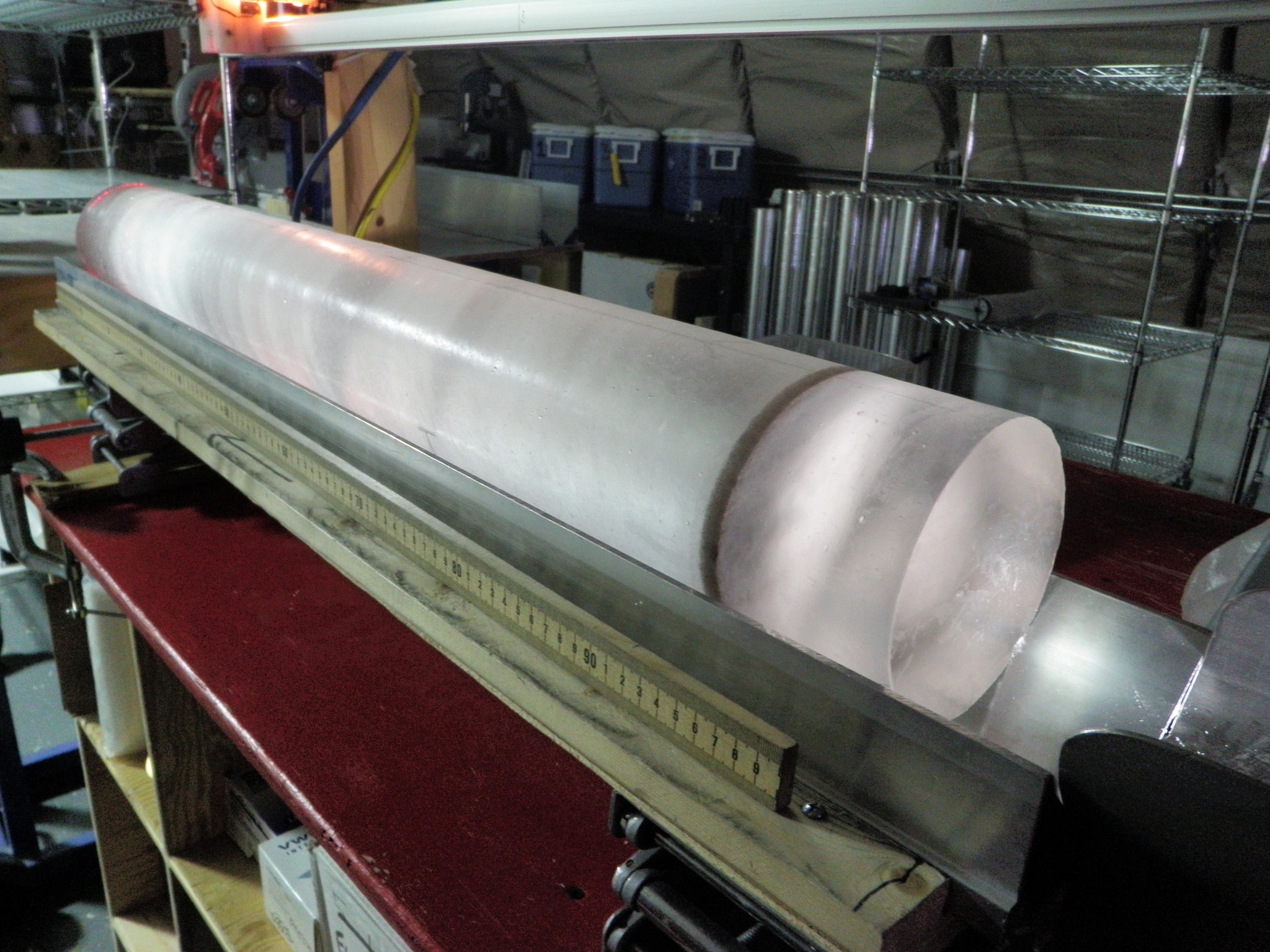 Ice core of Antarctica - Antarctica, Through time, Ash, Ice, Interesting