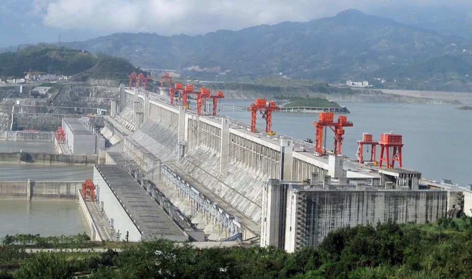 The Three Gorges Hydroelectric Power Plant in China. - China, Dam, Power engineering, Yangtze, Longpost