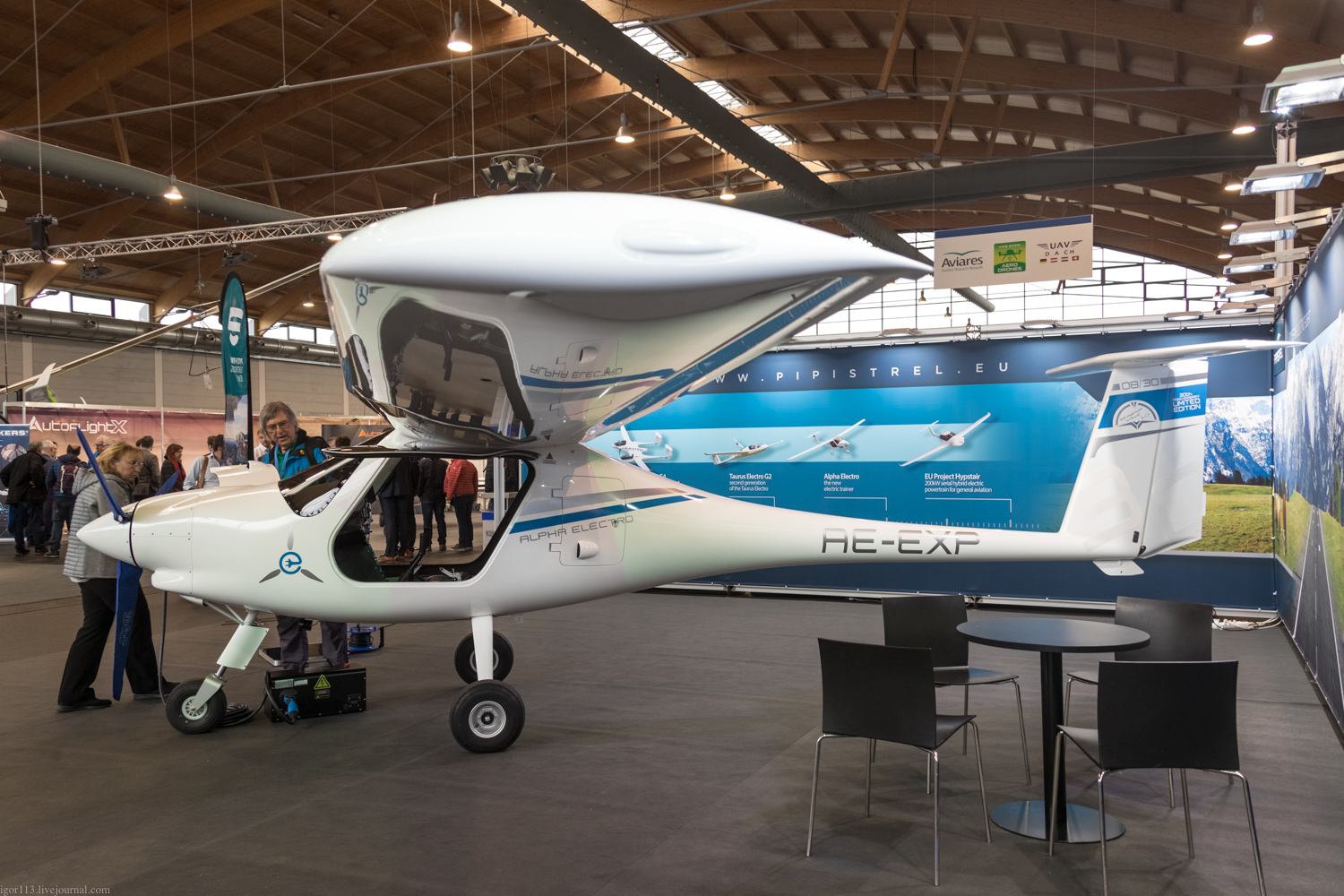 Battery operated aircraft.Pipistrel Alpha Electro - , Slovenia, Electro, Longpost