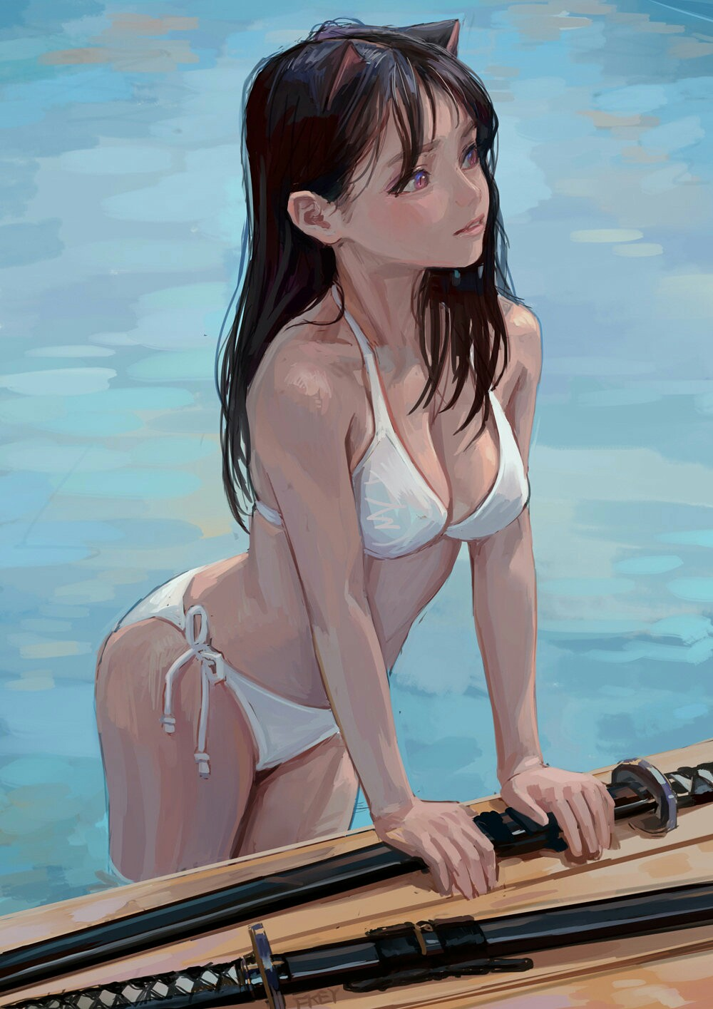 Art - FKEY, Anime Art, Аниме