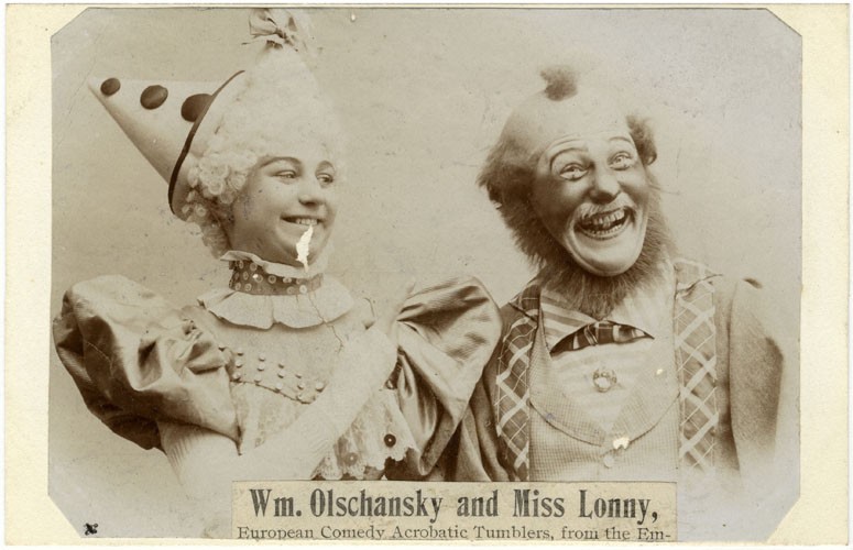 Clowns 1900-1930 - scary clown, Clown, Retro, Longpost