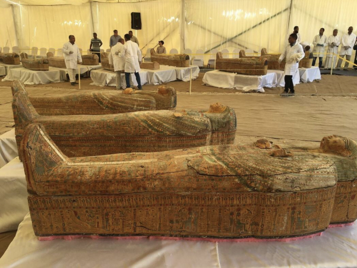 When you urgently need to increase the flow of tourists from Germany - Egypt, Sarcophagus, Mummy, Tourism, Archaeological excavations, Longpost