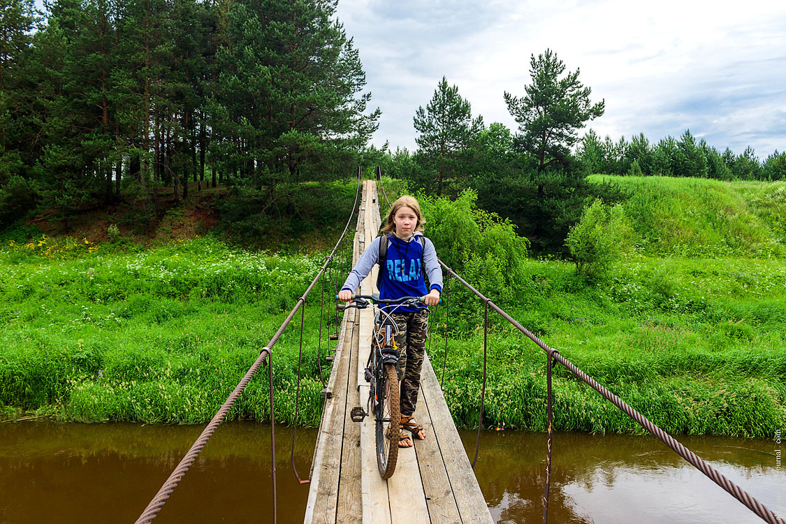 A small circle on bikes. - My, Travels, Bike ride, The photo, Kirov region, Longpost