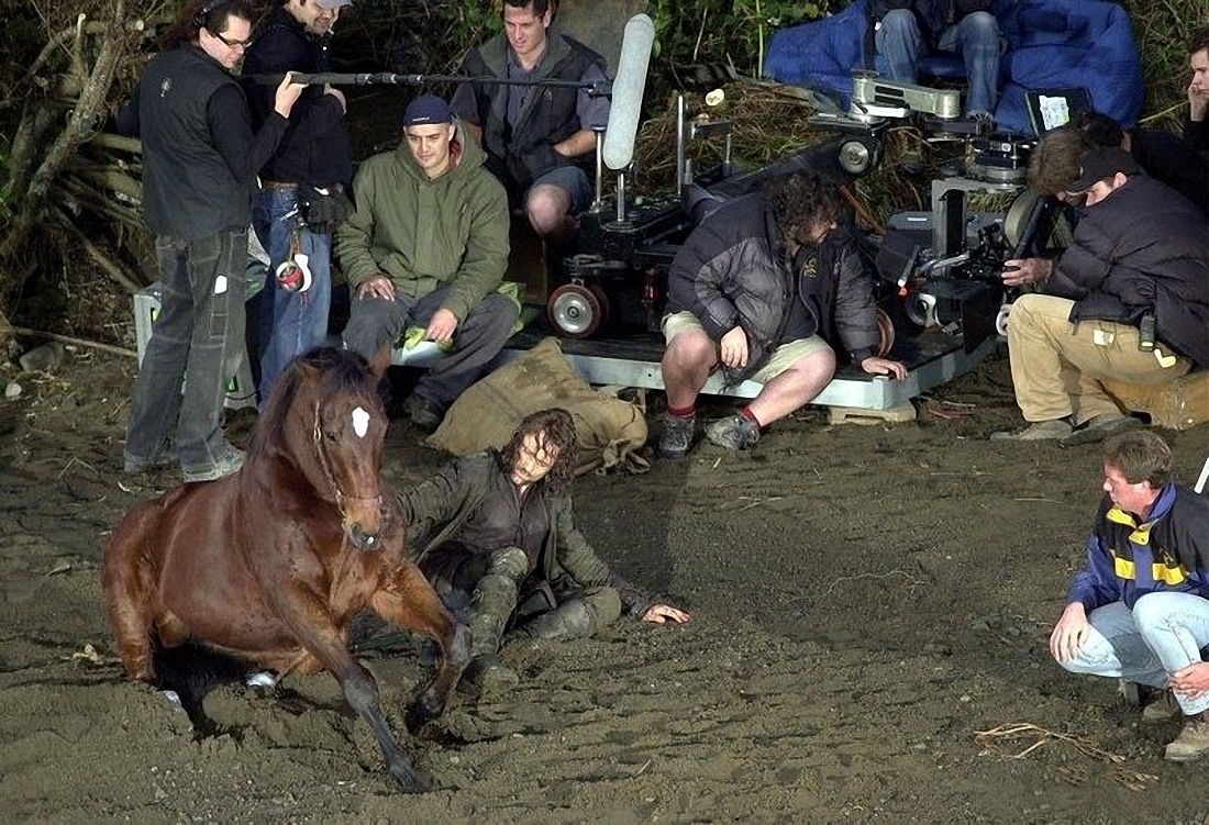 Photos from the filming of the Lord of the Rings trilogy. - Lord of the Rings, Middle earth, Tolkien, Movies, Longpost