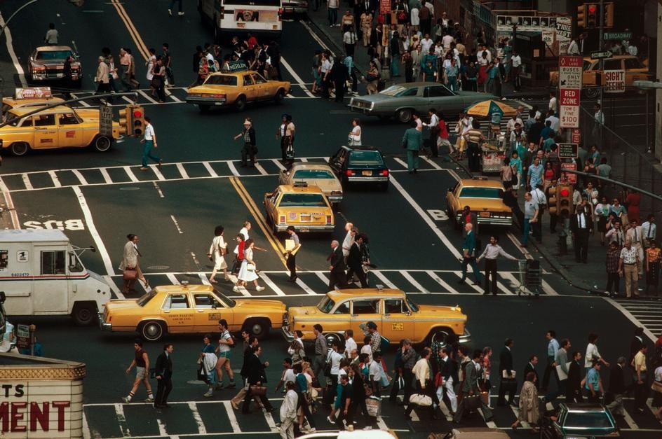 New York 1983. Photographs of New York by German photographer Thomas Hepker - USA, New York, Longpost