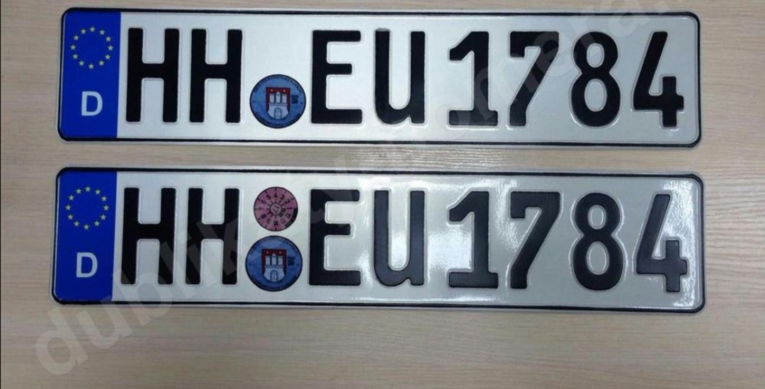 Number plates for cars in Germany. - My, Car plate numbers, Germany, Thieves' numbers, Longpost