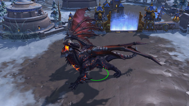 Deathwing, tremble before his might! - HOTS, MOBA, Warcraft, Deathwing, Video, Longpost