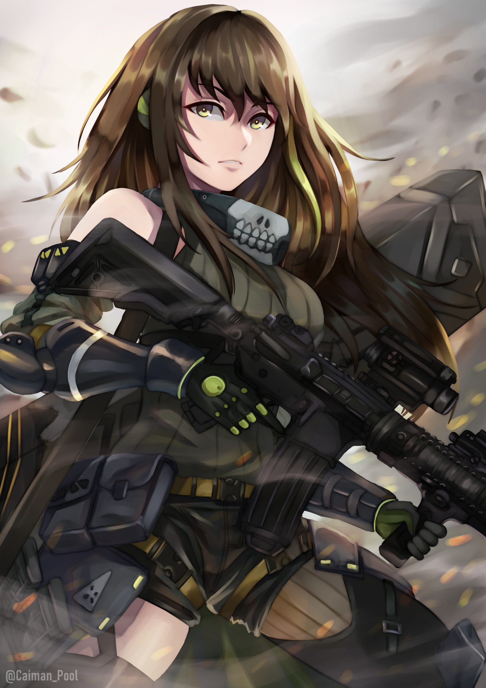 That's what Echelon is - Girls frontline, Ump45, G11, Ar-15, KRISS Vector, M4a1 (Girls Frontline), Anime, Not anime, Longpost