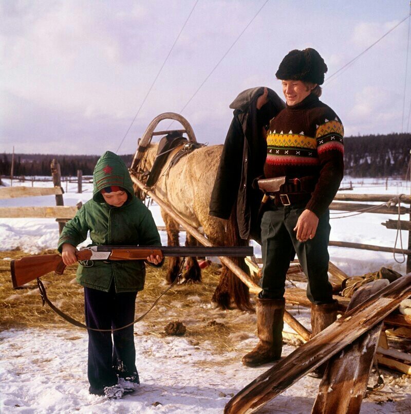 На реке Лена,1970-е годы - СССР, Фотография, Длиннопост, Туризм, 70-е