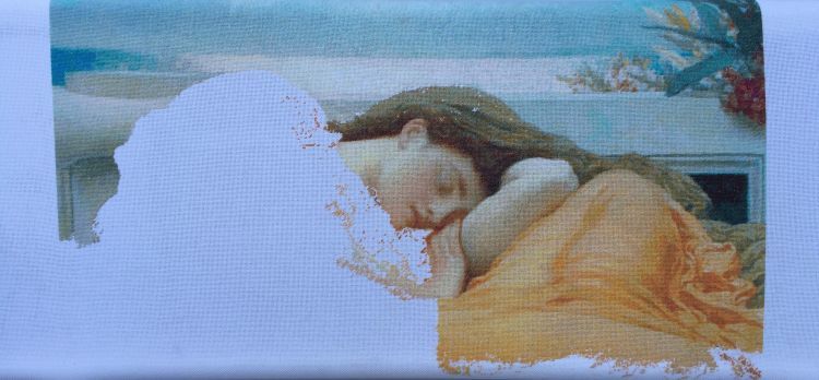 Burning June, embroidery - My, Cross-stitch, Hobby, Longpost, Needlework, Needlework with process