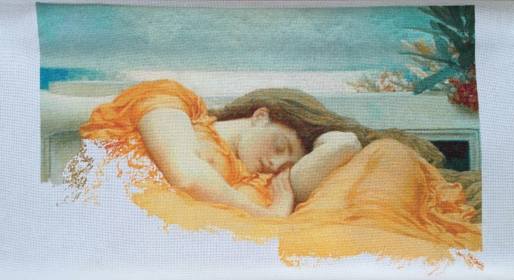 Burning June, embroidery - My, Cross-stitch, Hobby, Longpost, Needlework, Needlework with process