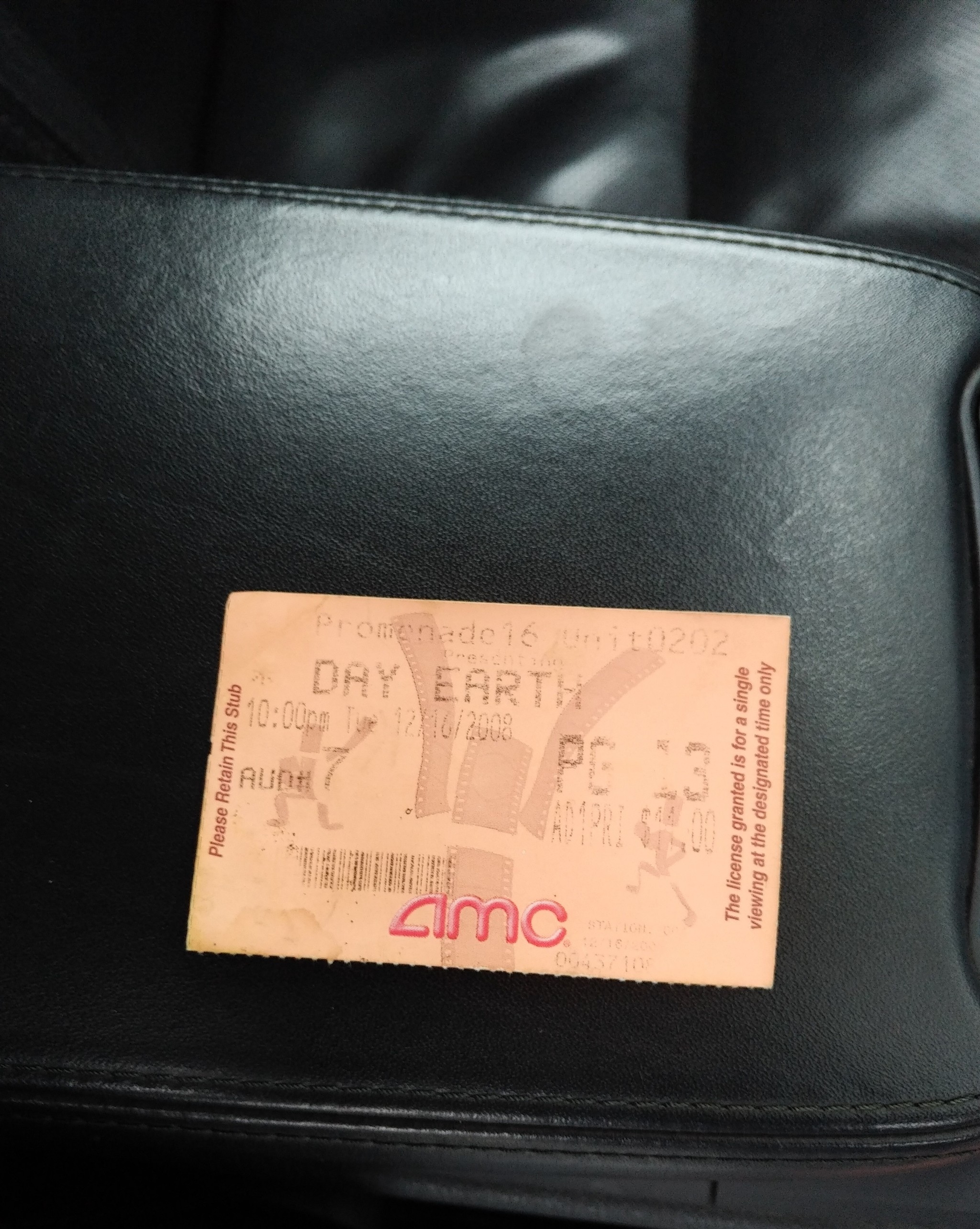 Kind of like a time capsule - Auto, Cinema, Tickets