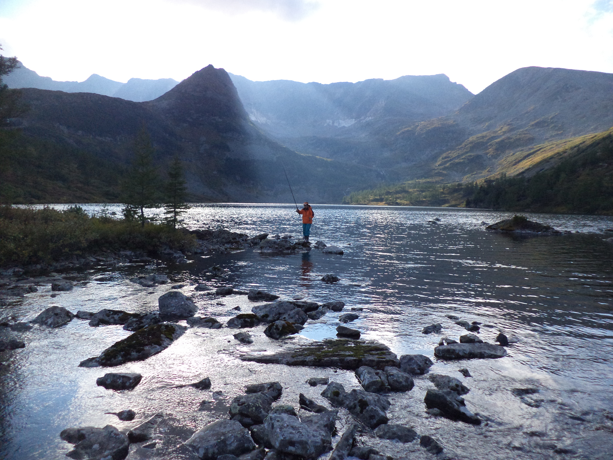 Survival in the Siberian taiga - Hike, Tourism, Fishing, Golden Valley, Kuznetsk Alatau, Video, Longpost