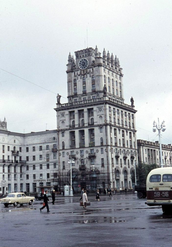 Minsk 1961 - the USSR, Minsk, Longpost