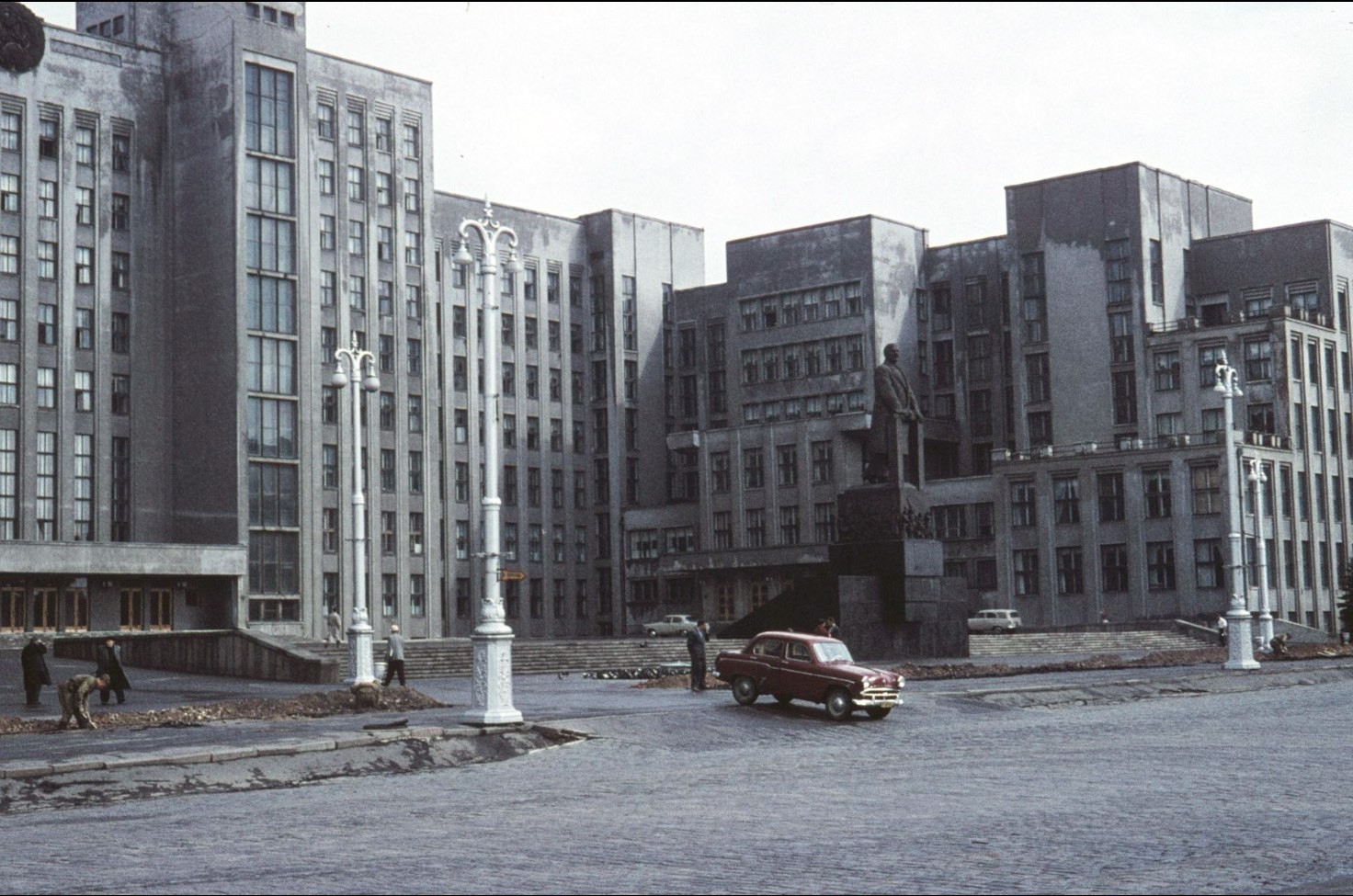 Minsk 1961 - the USSR, Minsk, Longpost