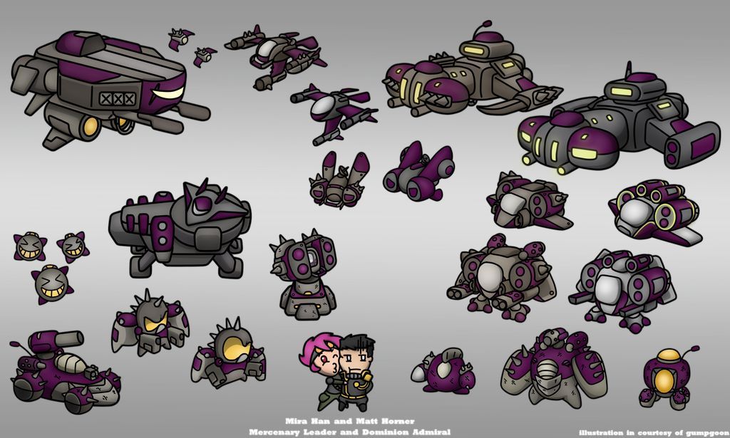 StarCraft 2 CO-OP commanders in Carbot style - Starcraft, Starcraft 2, Cooperative, CarbotAnimations, Art, Games, Computer games, Commander, Longpost