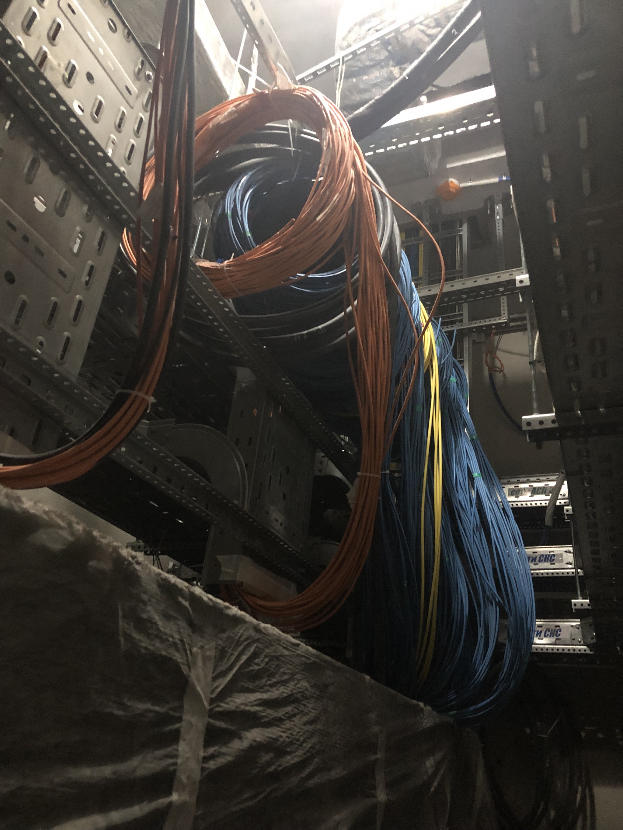 We do this too) - My, Installation of SCS, SCS, Cableporn, Vols, Video, Longpost