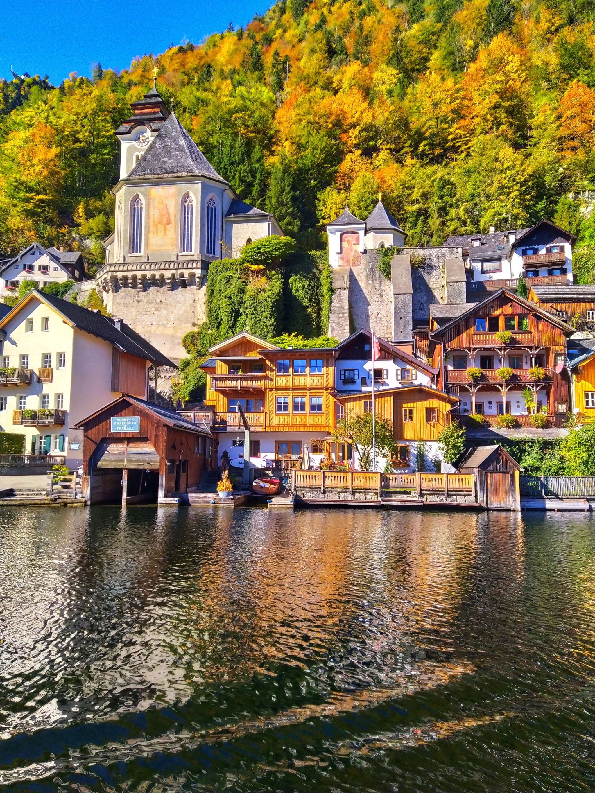 Hallstatt, - Моё, Одиночное путешествие, Фотография, Австрия, Горы, Длиннопост