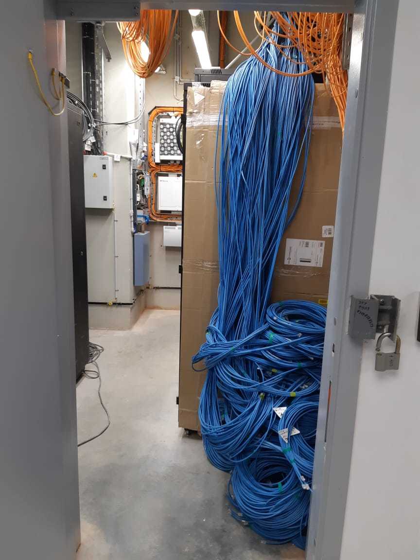 We do this too) - My, Installation of SCS, SCS, Cableporn, Vols, Video, Longpost