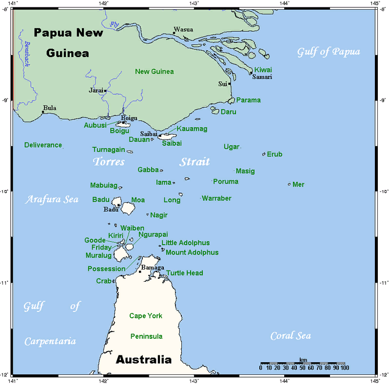 Settlement of Australia, Tasmania and New Guinea - Australia, Papuans, Tasmania, Aborigines, Papua New Guinea, Anthropology, Longpost