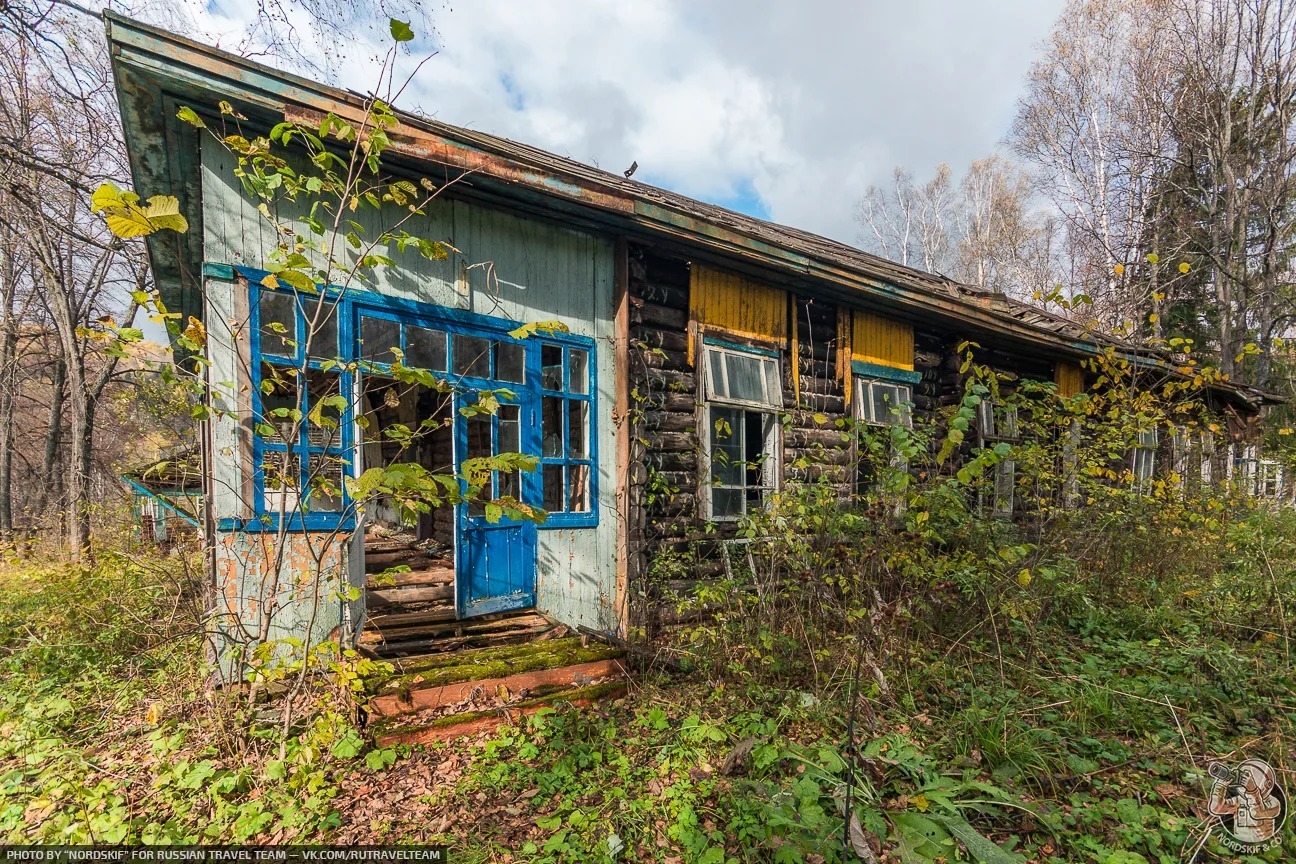 Autumn trip to an abandoned pioneer camp in the Urals - My, Abandoned, abandoned camp, Longpost, Ural, Urbex ural