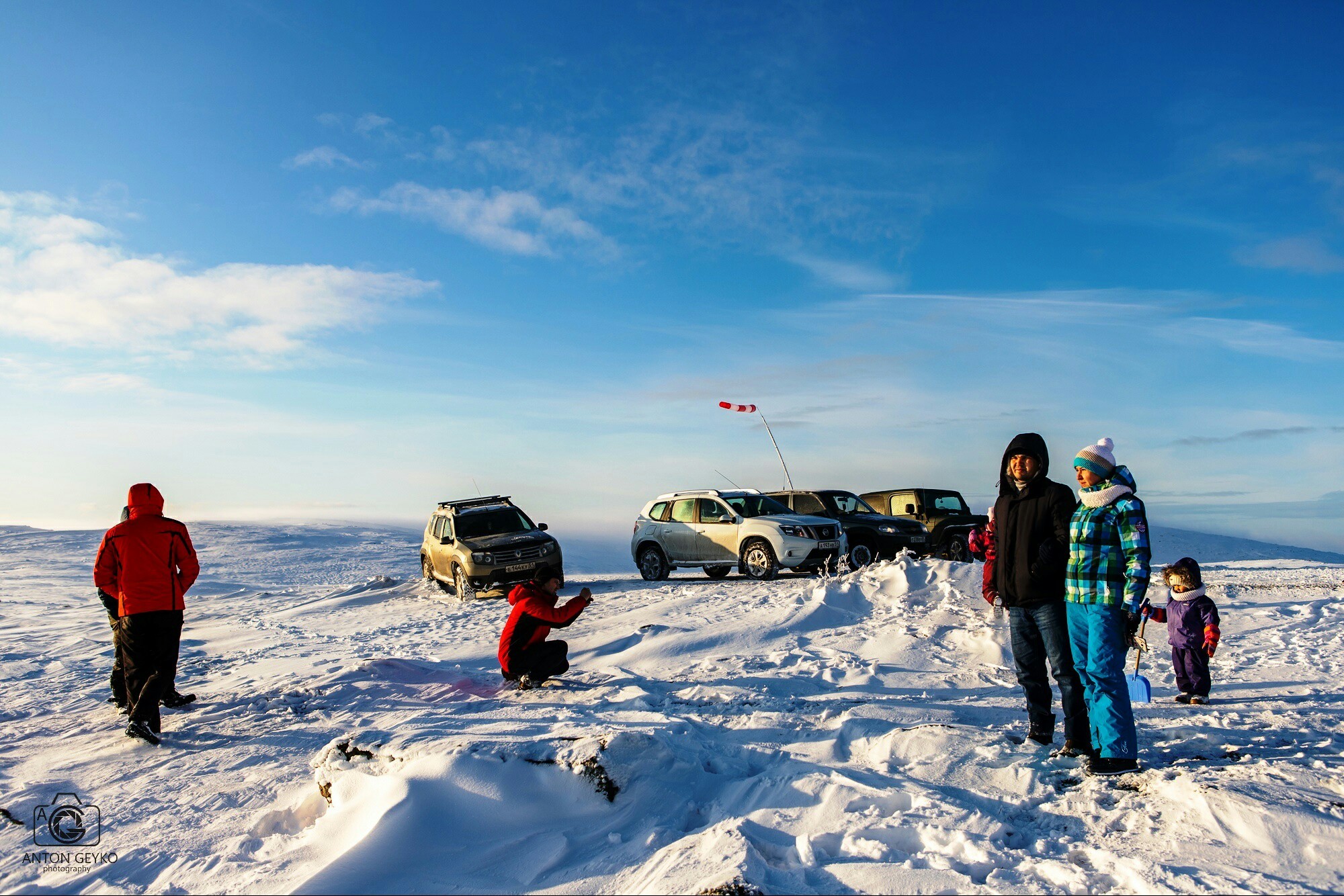 Открытие зимнего сезона. Снова Лисья. Duster, Jeep, Nissan, Нива ...