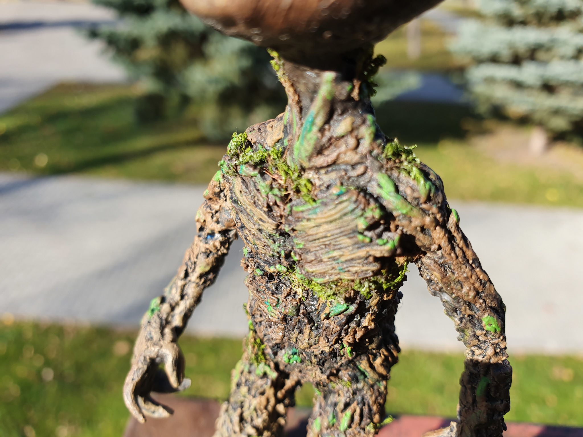 Baby Groot figurine - working on mistakes. Humorous story with pictures. - My, Groot, Guardians of the Galaxy Vol. 2, Polymer clay, With your own hands, Needlework with process, Humor, Longpost