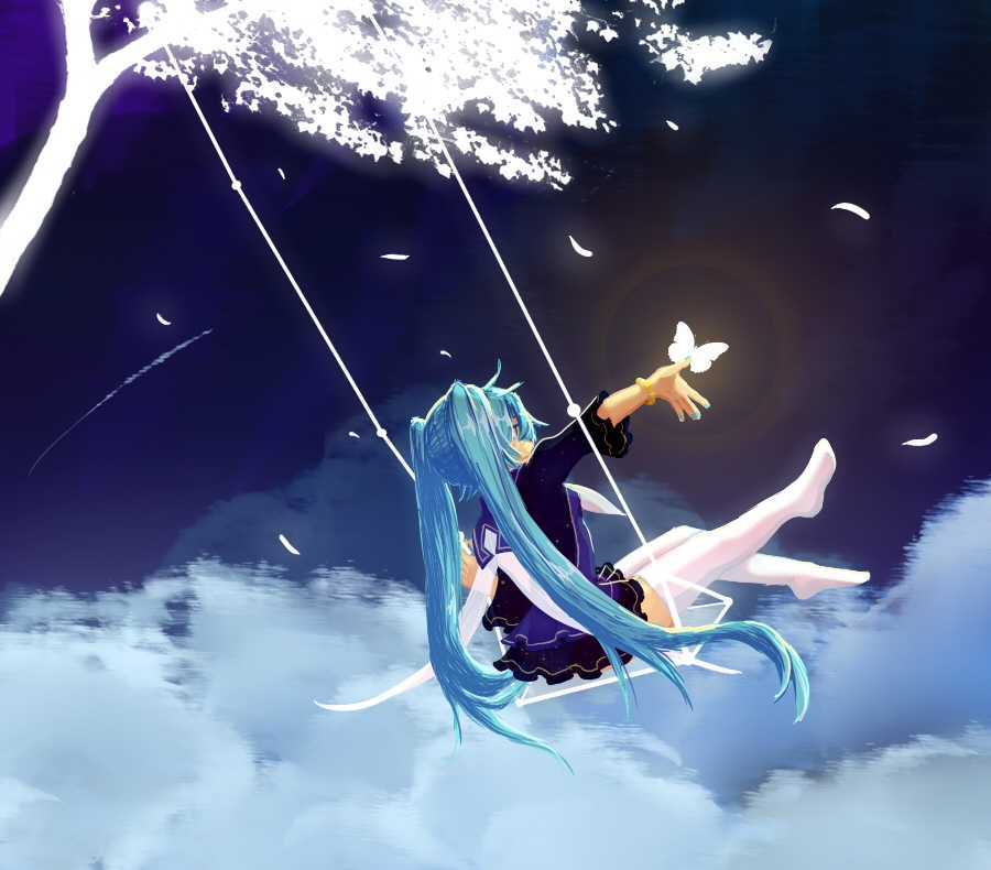 Hatsune Miku - Аниме, Vocaloid, Anime Art, Vocaloid Art, Hatsune Miku, Не аниме