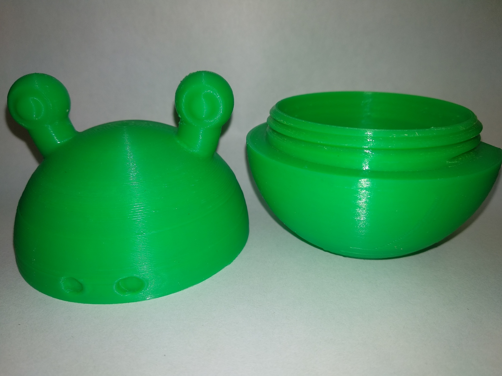 Frog toy and cat box on a 3D printer - My, Longpost, Toys, 3D printer, Frogs, cat, Compass-3D