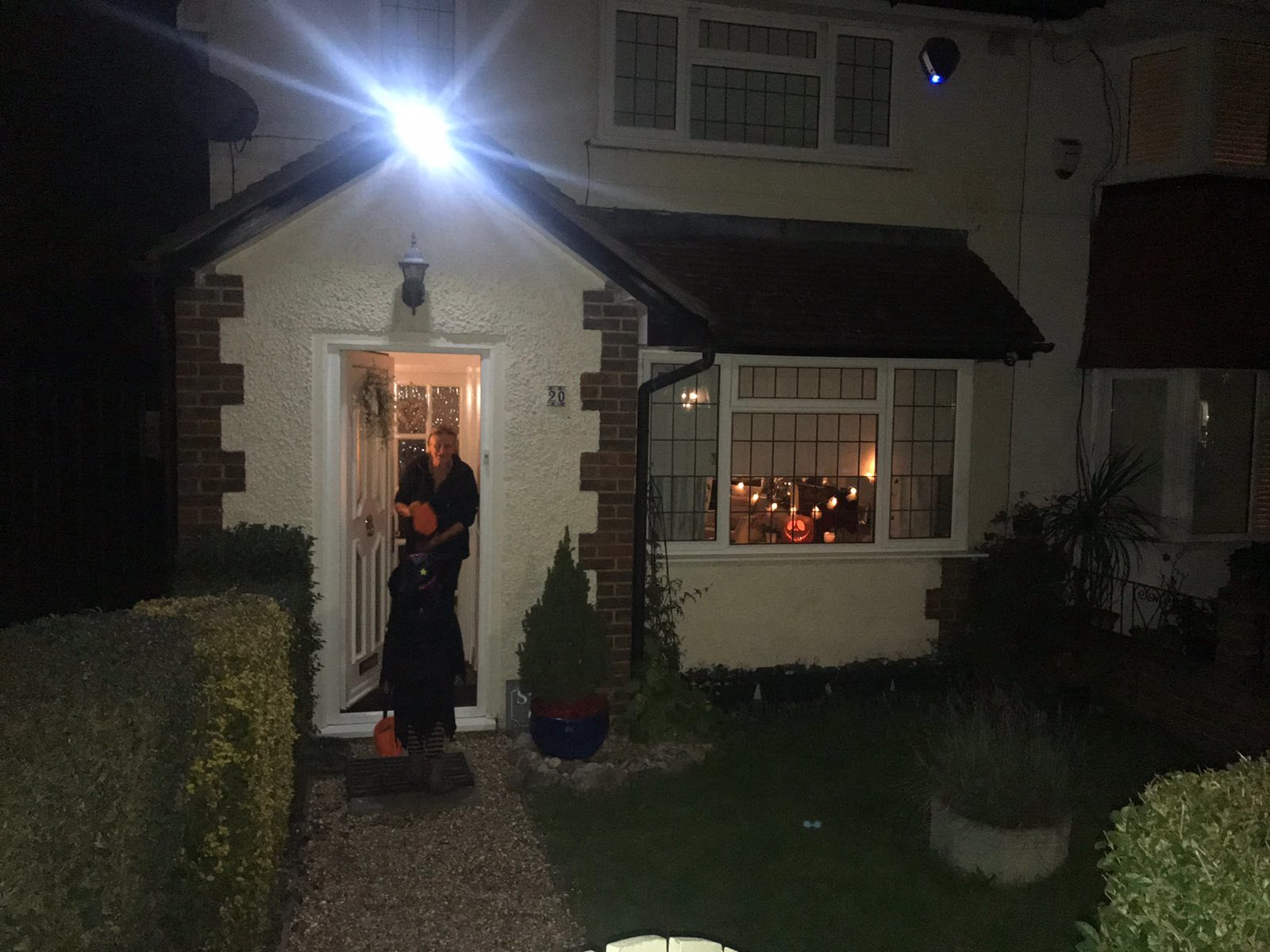 Halloween on our street - My, Halloween, Parents and children, Holidays, England, Longpost, Children