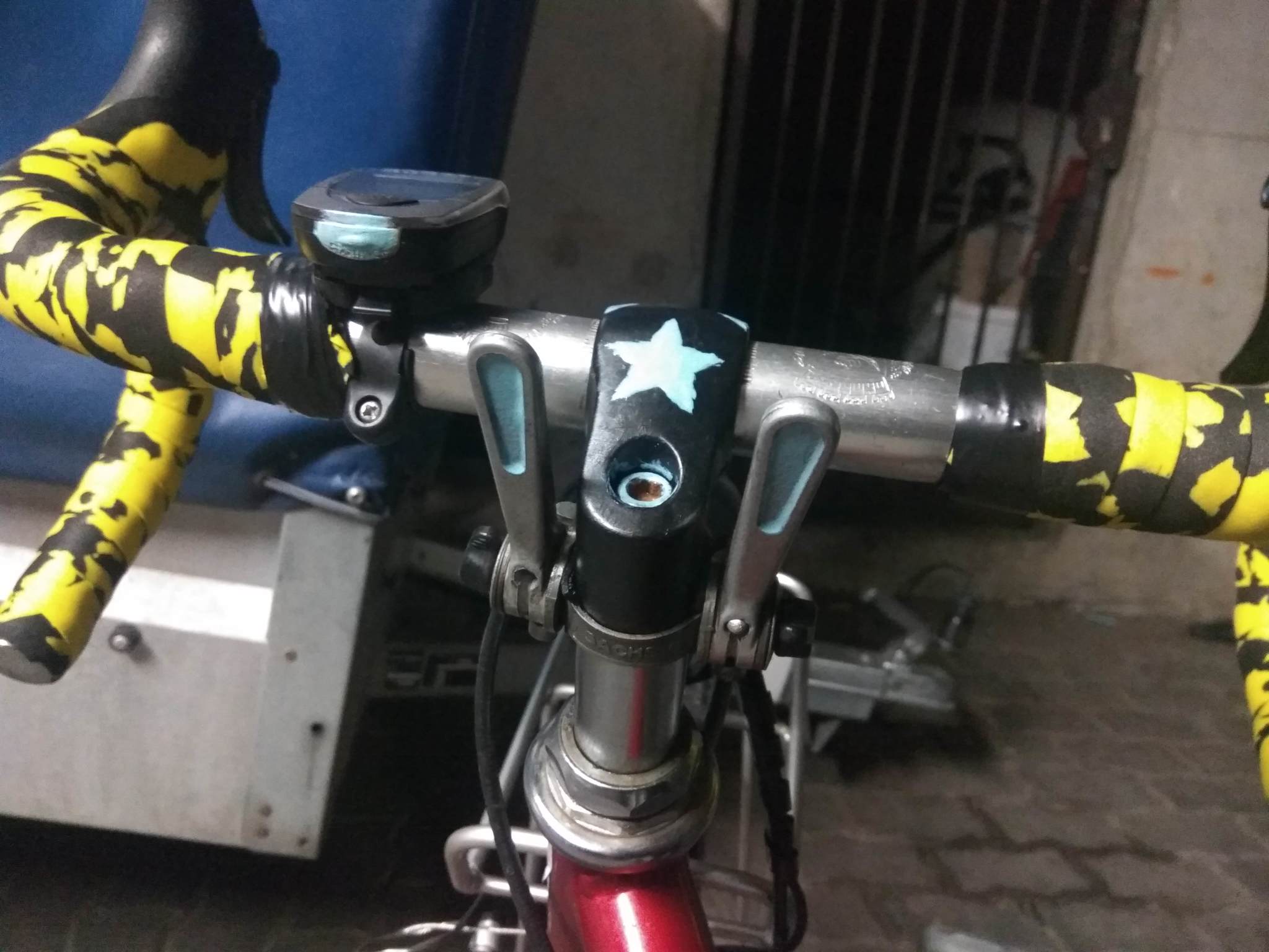 Chausserization of the hybrid - My, A bike, Upgrade, Steering wheel, Longpost